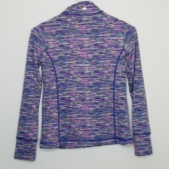 Ideology Marled Rainbow Full Zip Jacket M - Picture 2 of 3